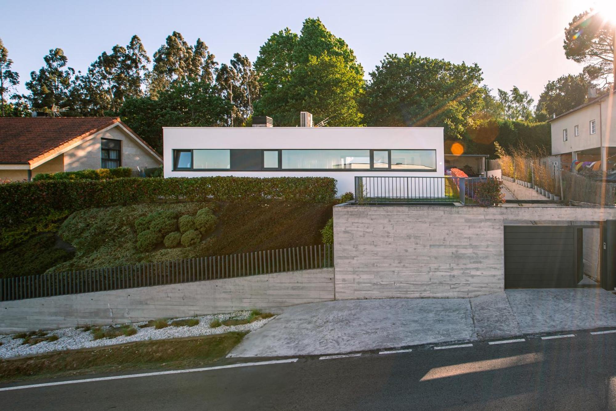 Villa con piscina y jardín, Santiago de Compostela Teo Exterior foto